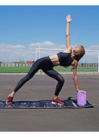 Блок для йоги 4006 Yoga Brick PowerPlay (397600642)