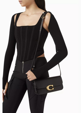 Сумка Coach Idol CP120 black Модель: CP120 (317343076)