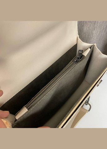 Женская мини сумочка клатч под рептилию Черный No Brand (298997780)