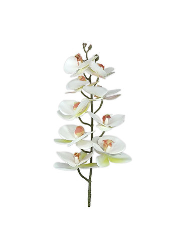 Цветок искусственный Орхидея белая 1008 No Brand (272150226)