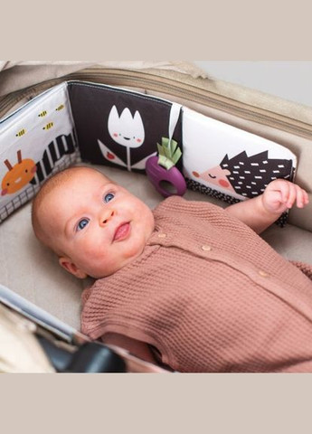 Развивающая книжка-раскладушка коллекции Садочек в городе – Зайчики Taf Toys (344449958)