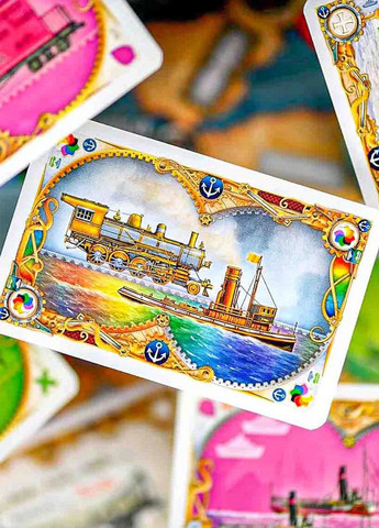 Билет на поезд: Рельсы и паруса / Ticket to Ride: Rails & Sails / Настольная игра Квиток на Поезд Game (361625594)
