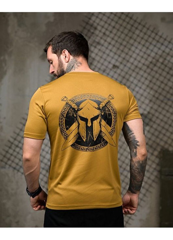 Тактична чоловіча футболка з принтом койот No Brand (354792704)