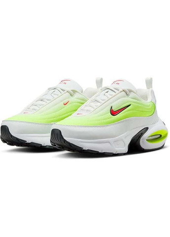 Женские Кроссовки W AIR MAX PORTAL Белый Салатовый Nike комбинированные демисезоны (367586944)