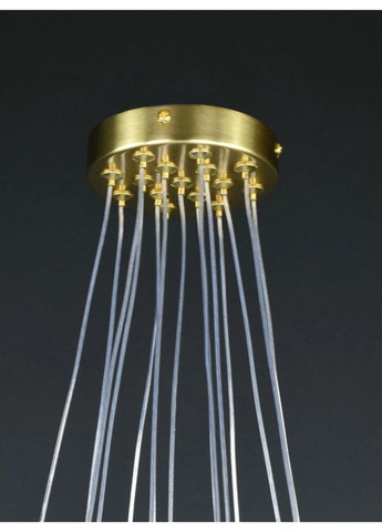 Люстра подвесная на 15 лампочек 27836 Латунь 35-110х52х52 см. Sunnysky (335974948)