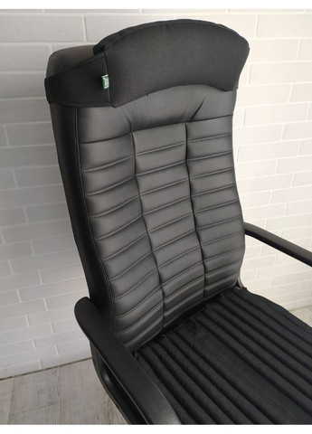 Эргономичные подушки EKKOSEAT на кресло руководителя (СИДЕНИЕ и ПОДГОЛОВНИК). Комплектация: набор. Черный. SF-1G3H-101KU Ekko Seat (353718946)