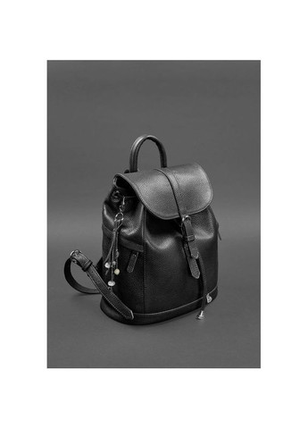 Рюкзак жіночий шкіряний Олсен Чорний BlankNote (301871616)