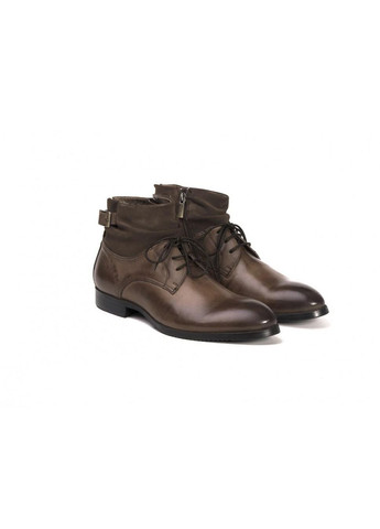 Коричневые зимние ботинки 7124507 цвет коричневый Carlo Delari
