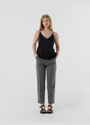 Штаны зауженные женские 2413 Серый (2000990504494D) shop (2000990504494) No Brand Завужені (362895505)