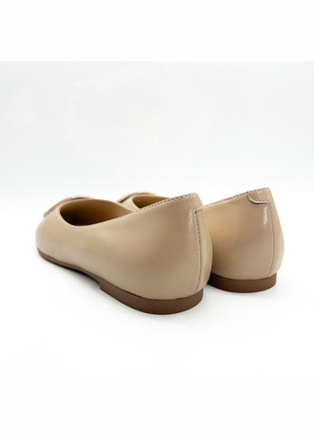 Женские балетки (р) кожа 0-1-1-b-1916-02a-y-1088x Danler | бежевые (328836440)