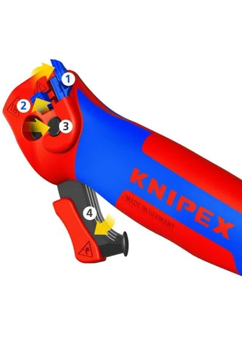 Ніж з п'яткою 16 50 145 SB Knipex (401473844)