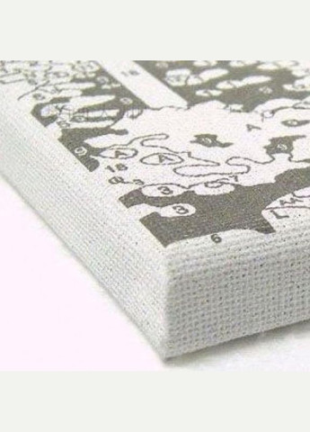 Картини натюрморт за номерами 40х50 Розпис за номерами на чорному полотні Інжир та виноград AH1045 Strateg (308987802)