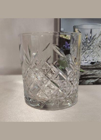 Набір низьких склянок для віскі Timeless 345 мл 4 шт (52790) Pasabahce (303138349)