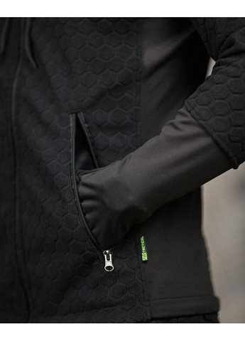 Армійська чоловіча тепла кофта на флісі чорна Freedom (367088918)