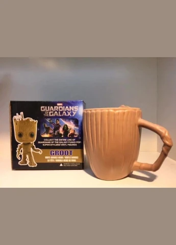 Грут Стражи Галактики Guardians of the Galaxy Марвел Marvel Кружка керамическая 3D 12 см NECA (280258059)