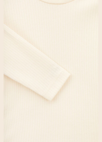 Молочный демисезонный повседневный лонгслив Dinomin