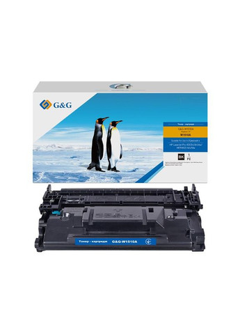 Картридж для HP 151X LJ M4003, MFP 4103 Black (3 050 стр.) G&G (316391594)