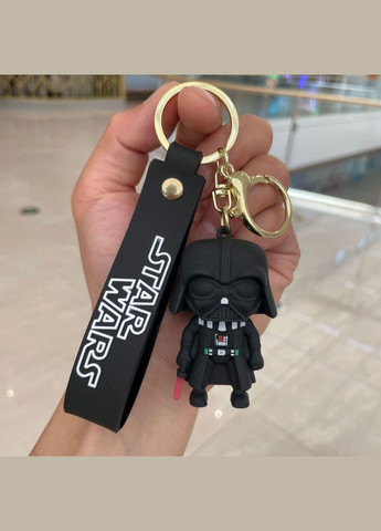 Дарт Вейдер брелок Зіркові війни Star Wars Darth Vader силіконовий брелок для ключів креативна підвіска 7 см Shantou (289876264)
