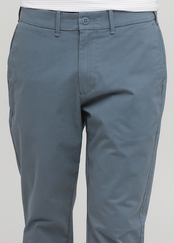 Серые демисезонные брюки Abercrombie & Fitch