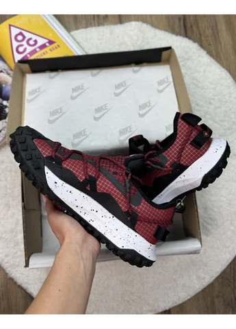 Красные летние кроссовки nike acg mounth low red найк асж маунс флай No Brand