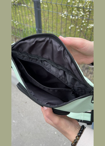 Нагрудна сумка-бананка, слінг-сумка практична і стильна чорний колір ToBeYou Tender (293247148)