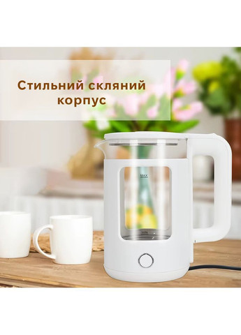 Электрочайник с индикатором уровня воды электрический чайник 2.2 л 1500 Вт (BM524) Sokany (372603060)