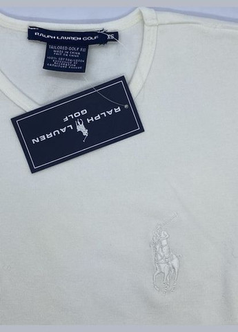 Белая всесезон футболка с коротким рукавом Ralph Lauren Classic