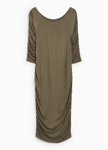 Оливкова (хакі) кежуал сукня для вагітних C&A однотонна