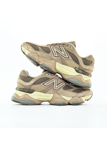 Коричневі Осінні кросівки чоловічі і жіночі new balance 9060 beige brown | нью беланс 9060 коричневі No Brand