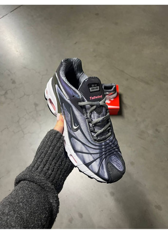 Сірі Осінні кросівки чоловічі nike skepta x air max tailwind grey найк скепта аір макс теілвінд No Brand
