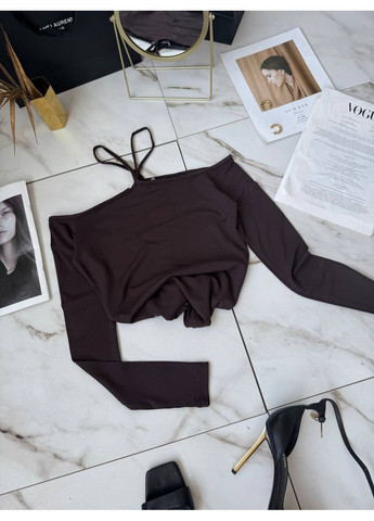 Лонгслив женский с открытыми плечами Style Point (351542508)