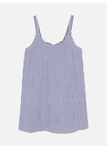 Синее платье лето,синий в полоску, Primark