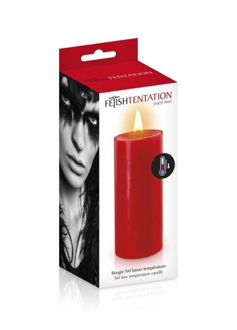 БДСМ-cвічка низькотемпературна SM Low Temperature Candle Red Fetish Tentation (345708621)