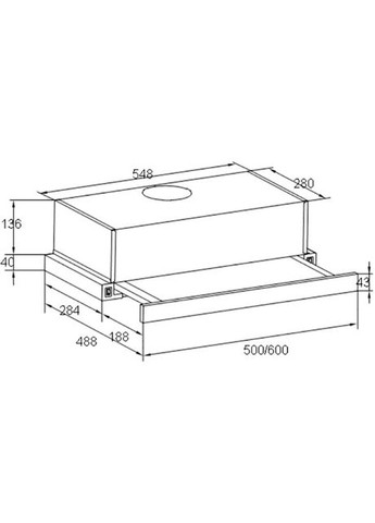 Вытяжка Slide 265 X Liberty (306744978)