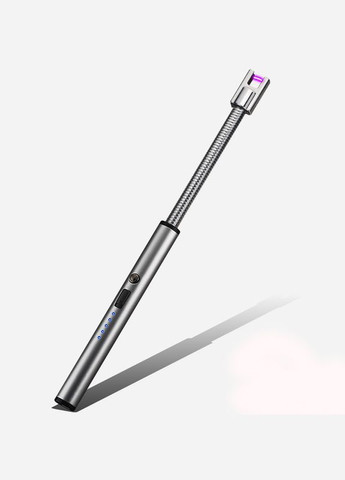 USB зажигалка с гибким проводом для газовой плиты, духовки, для розжига, со встроенным аккумулятором (Grey) Dom (293275149)