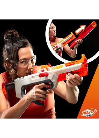 Бластно Ньорф О Гелфаер гость болт экшн Nerf Pro Gelfire Ghost Bolt Action Blaster F7632 Mattel (372125285)