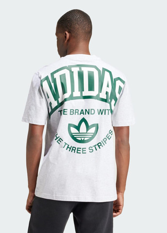Сіра футболка vrct adidas