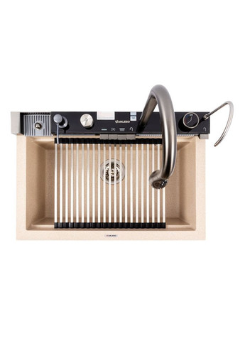 Гранітна мийка IRENA 6846 матова Сафарі Valeso (358500905)