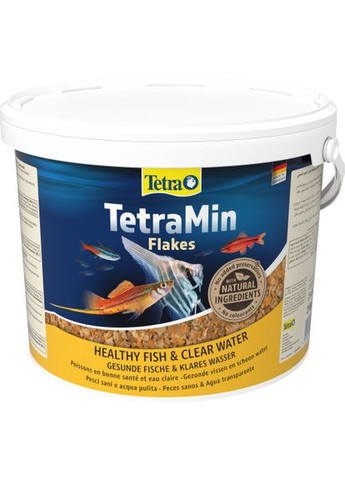 Корм сухой Min Flakes для тропических аквариумных рыбок в хлопьях 10 л/2,1 кг (*) Tetra (323153426)