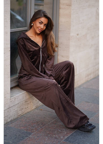 Женский велюровый костюм с капюшоном. Україна (353495274)