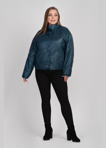 Жіночий бомбер великого розміру SK на кнопках (320339926)