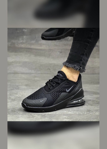 Черные демисезонные комфортные мужские кроссовки копия No Brand