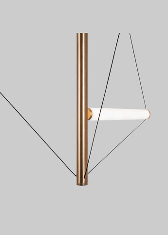 Бронзовый подвес-люстра в стиле арт деко (81-3148-1 AB) No Brand (370070278)