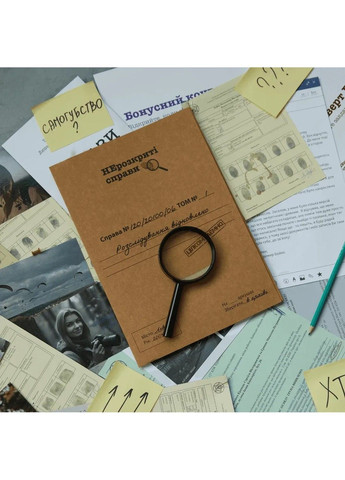 Настольная игра Нераскрытые дела #2 Memo (369592222)