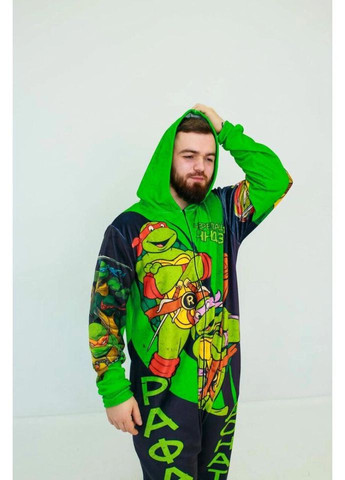 Кігурумі для дорослих Oversize 3D Черепішки-ніндзя 3272_3_180 17049 180 см FlexDress (324623200)