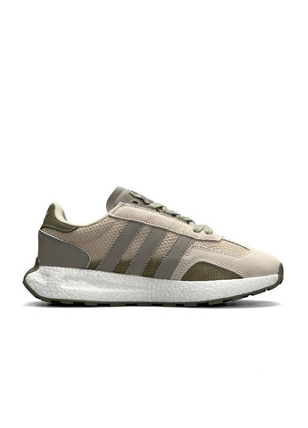 Бежеві Осінні кросівки чоловічі adidas beige olive No Brand Originals Retropy E5