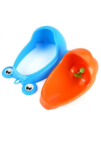 Дитячий пісуар Жаба LU1076 Блакитний з оранжевим No Brand (367959188)
