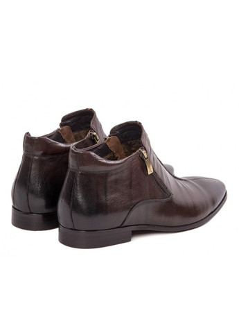 Коричневые зимние ботинки 7154632-б 38 цвет коричневый Clemento