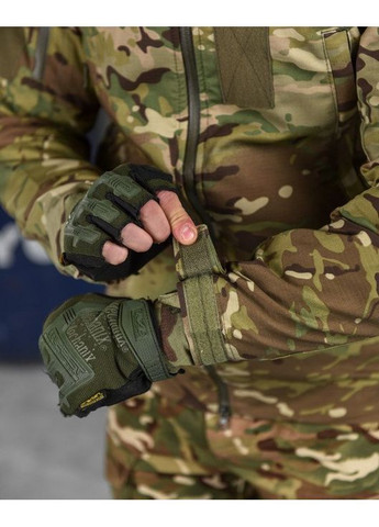Тактичний чоловічий демісезонний костюм Ріп-стоп 3 в 1 мультикам No Brand
