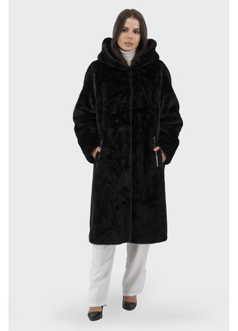 Екошуба жіноча з капюшоном, реглан рукав, поліестер підкладка Bella Bicchi (, ), 107336 No Brand (361318087)